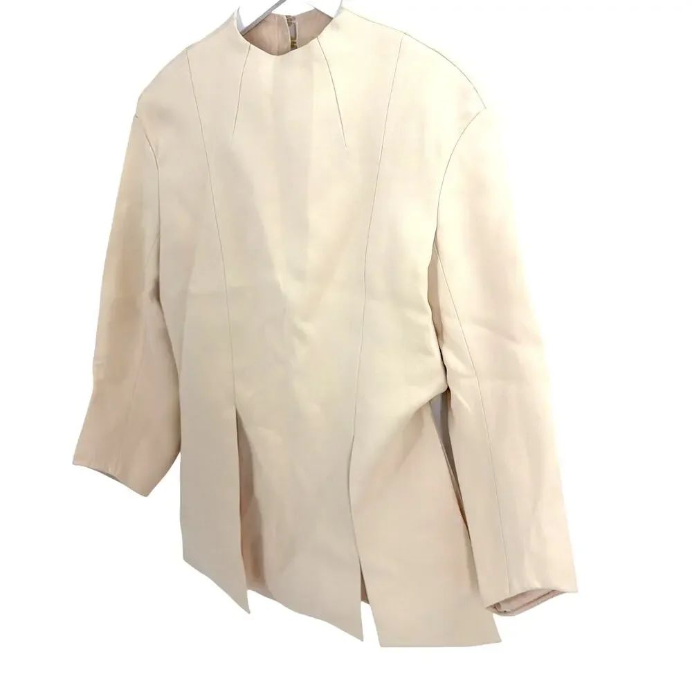 Khaite Mahni Top Bone Size 2